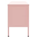 Pikkukuva 5 / 6: vidaXL TV-taso pinkki 105x35x50 cm teräs -  TV-tasot