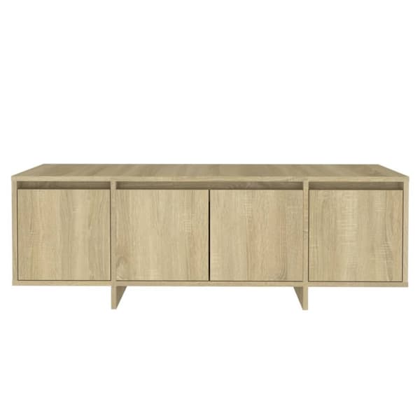 vidaXL tv-bord 120x30x40,5 cm spånplade sonoma-eg -  TV-møbler