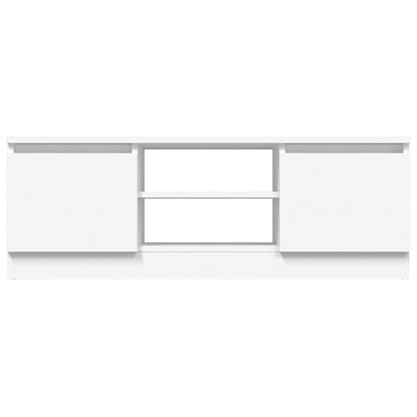 vidaXL TV-taso ovella valkoinen 102x30x36 cm - TV-tasot