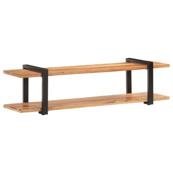 vidaXL TV-bänk 160x40x40 cm massivt akaciaträ -  TV-bänkar