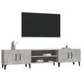 Pikkukuva 5 / 6: vidaXL TV-taso betoninharmaa 180x31,5x40 cm tekninen puu -  TV-tasot
