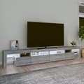 Pikkukuva 4 / 6: vidaXL TV-taso LED-valoilla harmaa Sonoma 260x36,5x40 cm -  TV-tasot