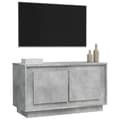 Miniatyrbild 5 av 6: vidaXL TV-bänk betonggrå 80x35x45 cm konstruerat trä -  TV-bänkar