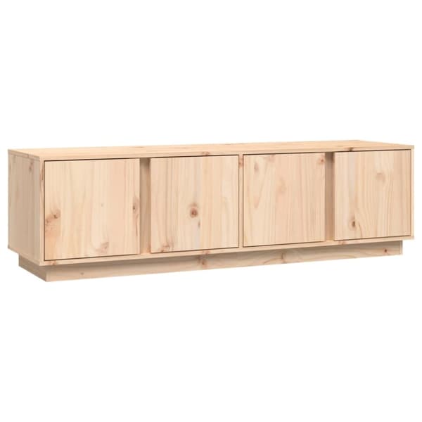 vidaXL tv-bord 140x40x40 cm massivt fyrretræ - TV-møbler