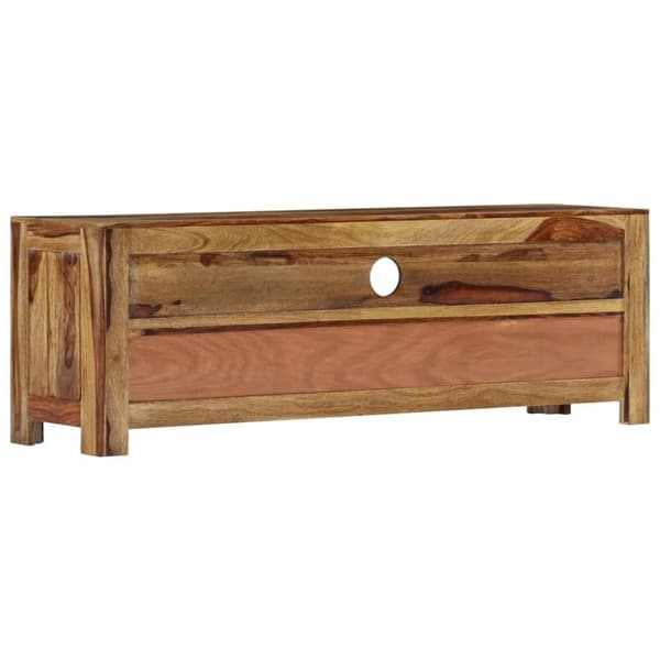 vidaXL TV-bänk 120x30x40 cm massivt sheshamträ -  TV-bänkar