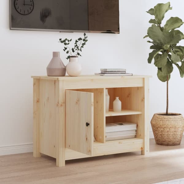 vidaXL TV-kaappi 70x36,5x52 cm täysi mänty -  TV-tasot
