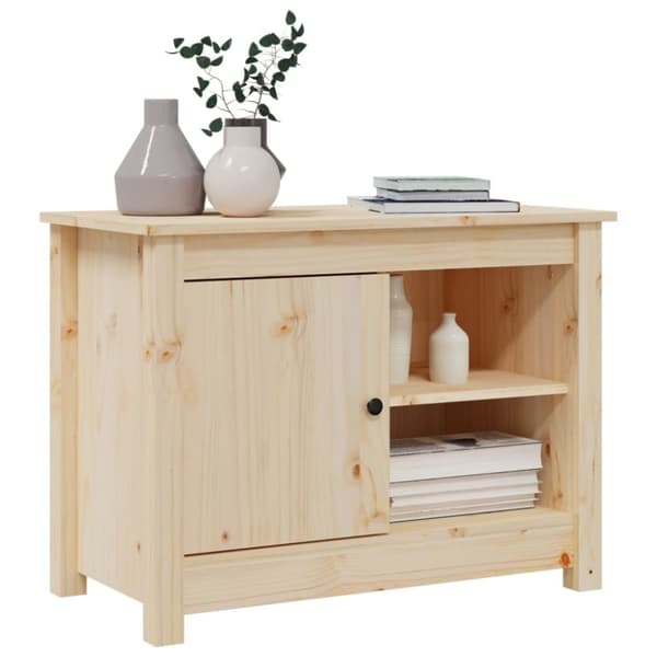 vidaXL TV-kaappi 70x36,5x52 cm täysi mänty - TV-tasot