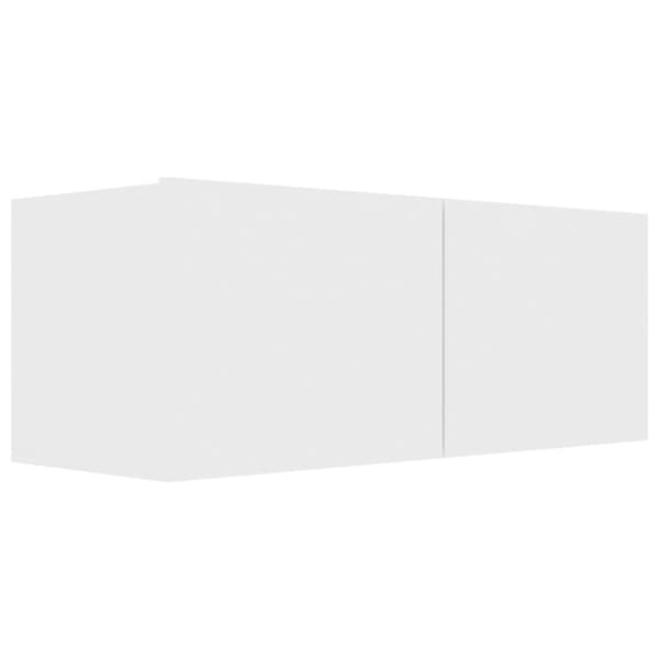 vidaXL tv-skabe 4 stk. 80x30x30 cm konstrueret træ hvid - TV-møbler