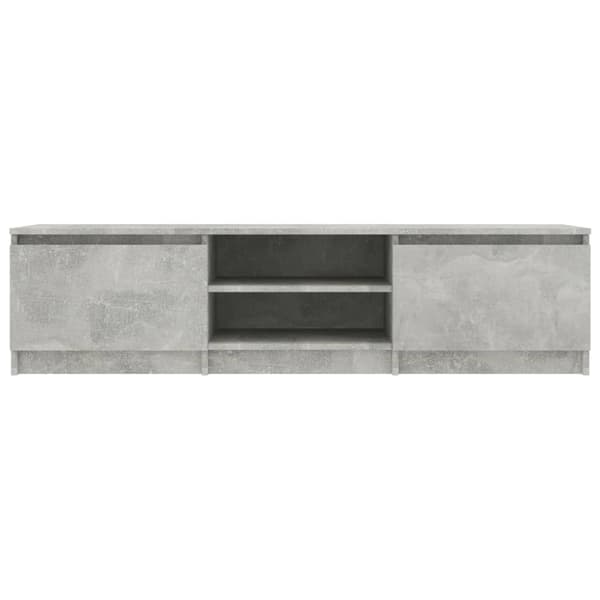 vidaXL Tv-bänk betonggrå 140x40x35,5 cm konstruerat trä -  TV-bänkar
