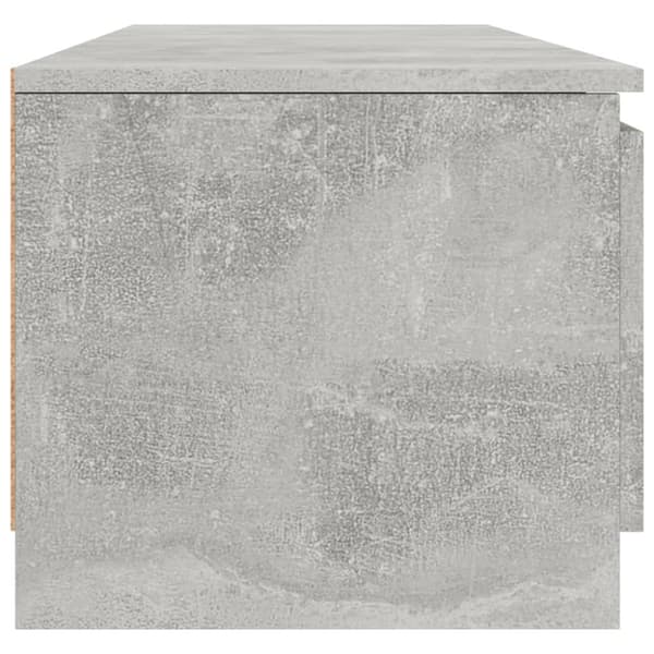 vidaXL Tv-bänk betonggrå 140x40x35,5 cm konstruerat trä -  TV-bänkar