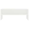 Miniatyrbillede 5 af 6: vidaXL tv-bord 100x40x40 cm konstrueret træ hvid -  TV-møbler