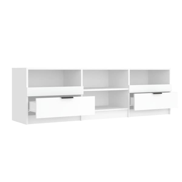 vidaXL Tv-bänk vit 150x33,5x45 cm konstruerat trä -  TV-bänkar