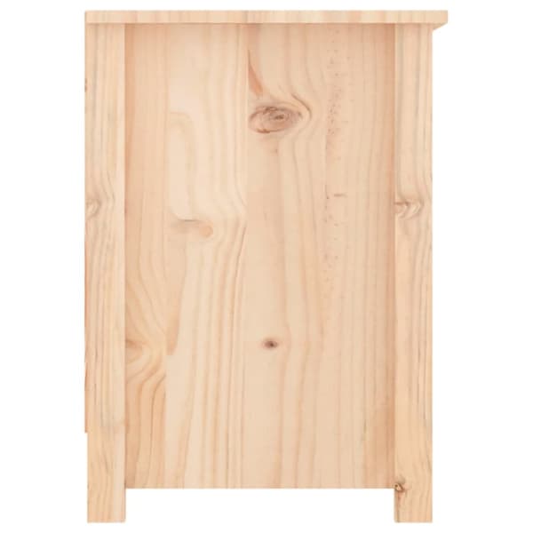 vidaXL tv-bord 103x36,5x52 cm massivt fyrretræ - TV-møbler