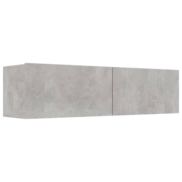 vidaXL TV-bänk betonggrå 120x30x30 cm konstruerat trä - TV-bänkar