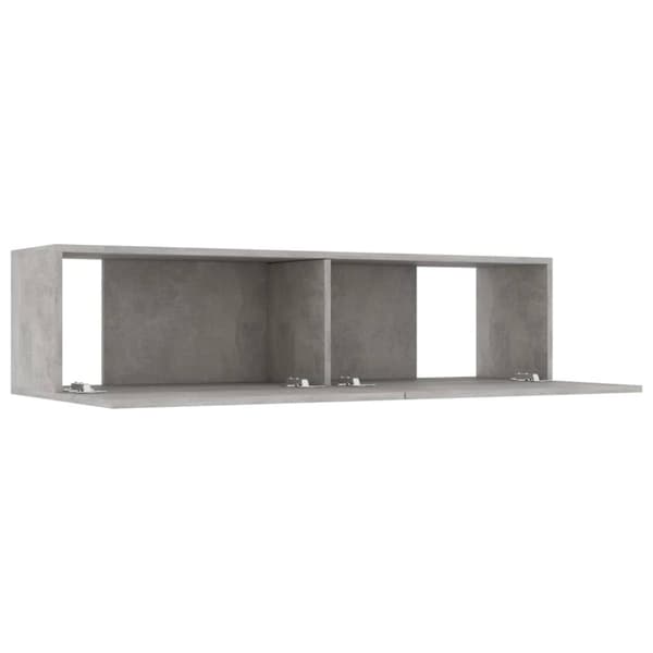 vidaXL TV-bänk betonggrå 120x30x30 cm konstruerat trä - TV-bänkar