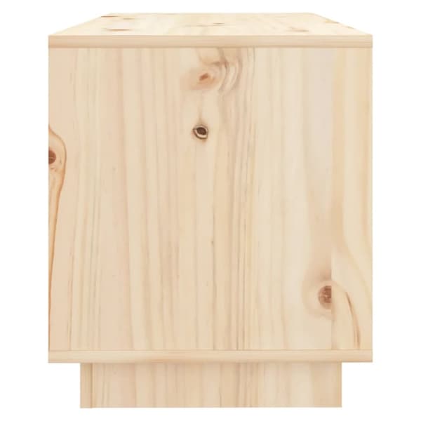vidaXL tv-bord 74x34x40 cm massivt fyrretræ - TV-møbler