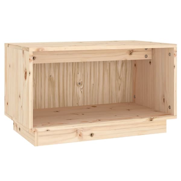 vidaXL Tv-bänk 60x35x35 cm massiv furu -  TV-bänkar