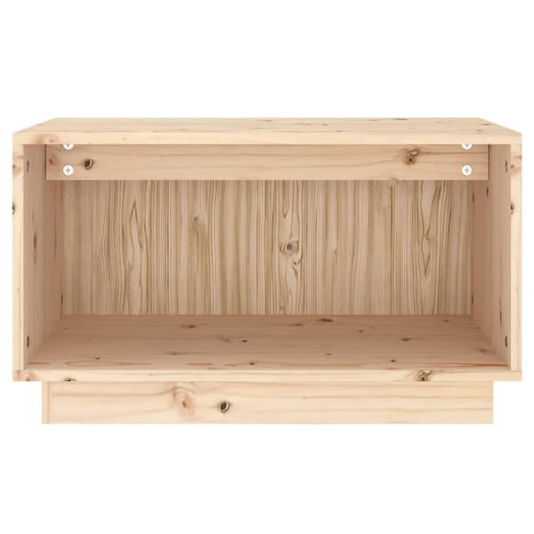vidaXL Tv-bänk 60x35x35 cm massiv furu -  TV-bänkar