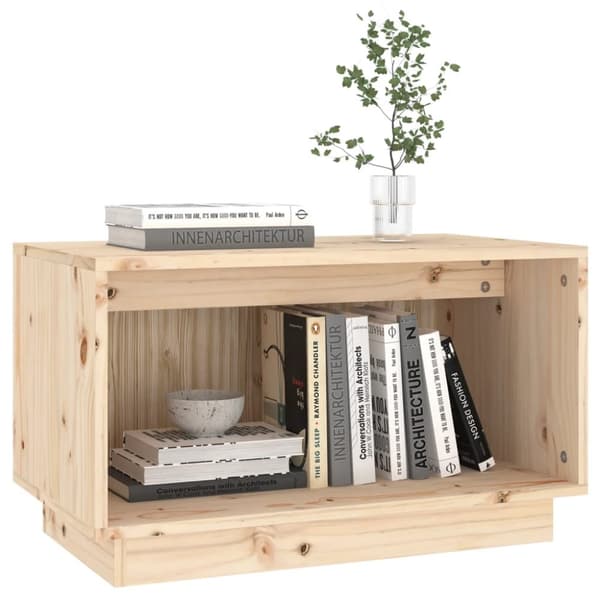 vidaXL Tv-bänk 60x35x35 cm massiv furu -  TV-bänkar