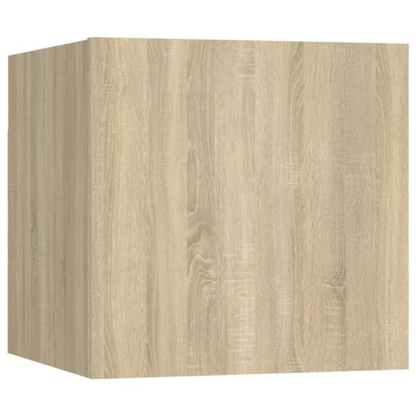 vidaXL Seinäkiinnitettävä TV-taso Sonoma-tammi 30,5x30x30 cm -  TV-tasot
