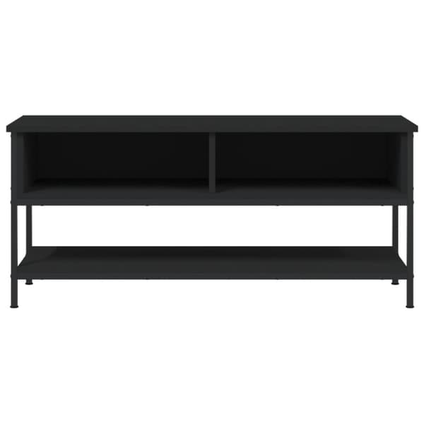 vidaXL TV-taso musta 100x35x45 cm tekninen puu -  TV-tasot