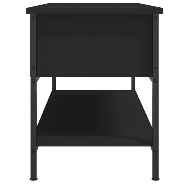 vidaXL TV-taso musta 100x35x45 cm tekninen puu - TV-tasot