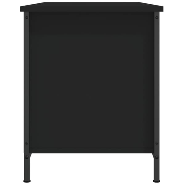 vidaXL Tv-bänk svart 100x40x50 cm konstruerat trä -  TV-bänkar
