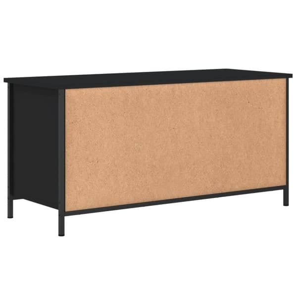 vidaXL Tv-bänk svart 100x40x50 cm konstruerat trä -  TV-bänkar
