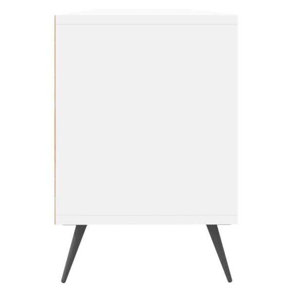 vidaXL tv-bord 150x30x44,5 cm konstrueret træ hvid -  TV-møbler