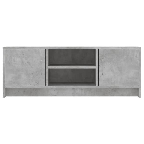 vidaXL tv-bord 102x30x37,5 cm konstrueret træ betongrå - TV-møbler