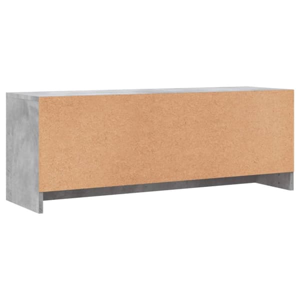 vidaXL tv-bord 102x30x37,5 cm konstrueret træ betongrå - TV-møbler