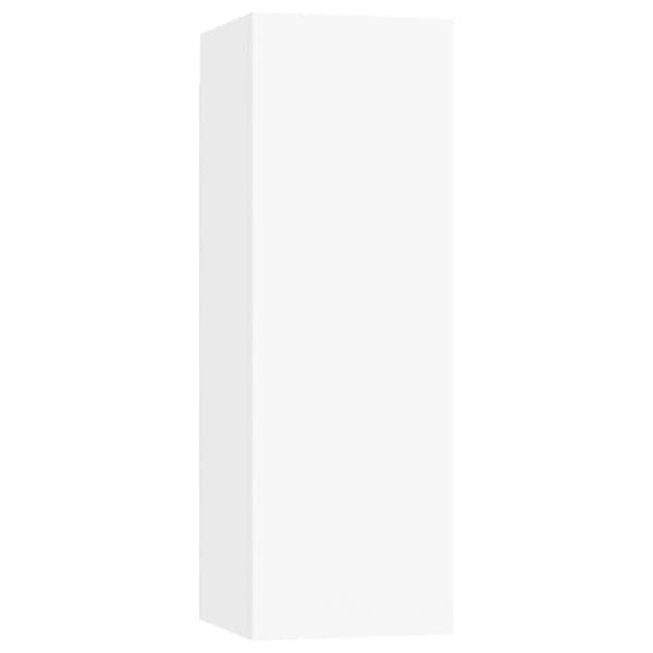 vidaXL TV-skåp vit 30,5x30x90 cm konstruerat trä - TV-bänkar