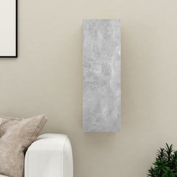 vidaXL TV-skåp betonggrå 30,5x30x90 cm konstruerat trä -  TV-bänkar