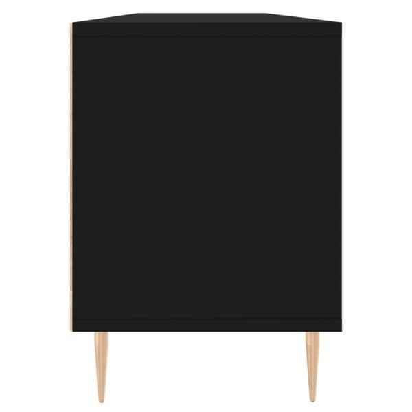 vidaXL Tv-bänk svart 150x30x44,5 cm konstruerat trä - TV-bänkar
