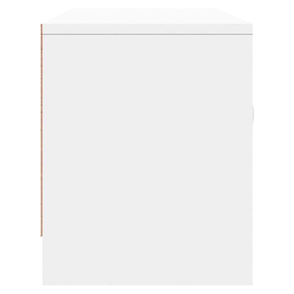 vidaXL Tv-bänk vit 102x30x37,5 cm konstruerat trä - TV-bänkar