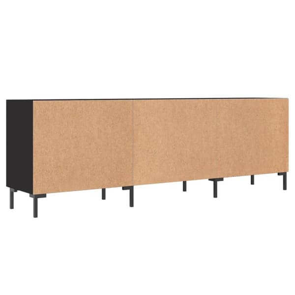 vidaXL Tv-bänk svart 150x30x50 cm konstruerat trä - TV-bänkar