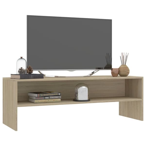 vidaXL TV-taso Sonoma tammi 120x40x40 cm tekninen puu - TV-tasot