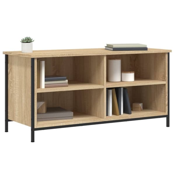 vidaXL tv-bord 100x40x50 cm konstrueret træ sonoma-eg -  TV-møbler