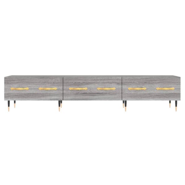 vidaXL Tv-bänk grå sonoma 150x36x30 cm konstruerat trä -  TV-bänkar