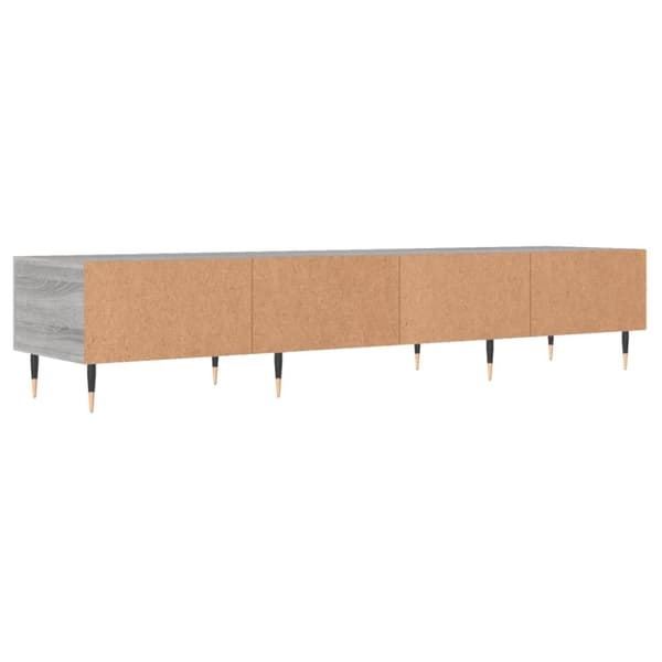 vidaXL Tv-bänk grå sonoma 150x36x30 cm konstruerat trä -  TV-bänkar