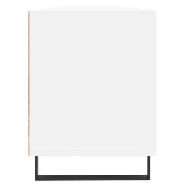 vidaXL Tv-bänk vit 150x30x44,5 cm konstruerat trä - TV-bänkar