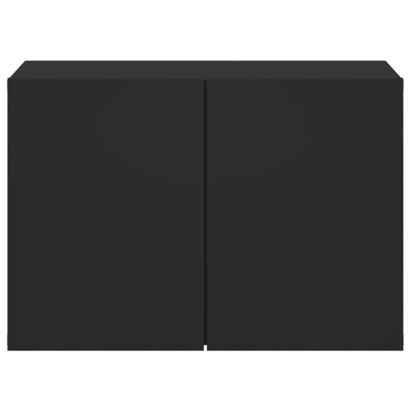 vidaXL Väggmonterad tv-bänk svart 60x30x41 cm -  TV-bänkar
