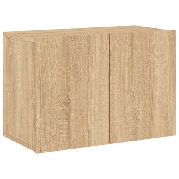 vidaXL væghængt tv-bord 60x30x41 cm sonoma-eg -  TV-møbler