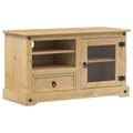 Miniatyrbillede 3 af 11: vidaXL tv-bord Corona 100x45x58 cm massivt fyrretræ -  TV-møbler
