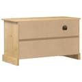 Miniatyrbillede 7 af 11: vidaXL tv-bord Corona 100x45x58 cm massivt fyrretræ -  TV-møbler