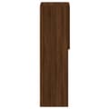 Pikkukuva 11 / 11: vidaXL TV-taso LED-valoilla ruskea tammi 30,5x30x102 cm -  TV-tasot