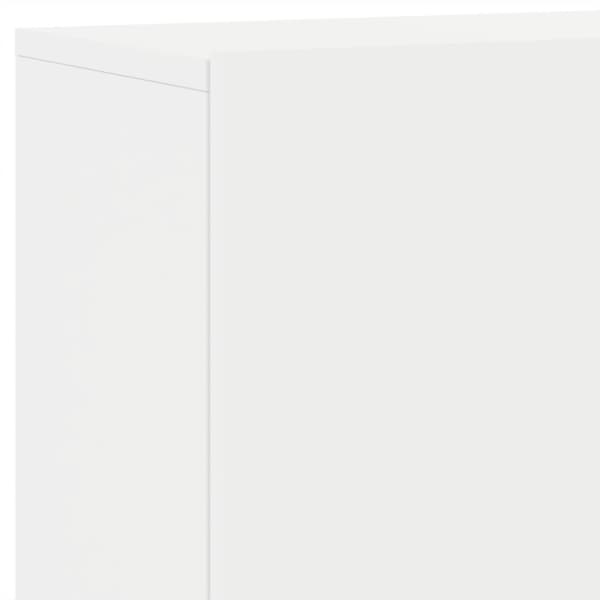 vidaXL væghængt tv-bord 100x30x41 cm hvid - TV-møbler
