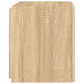 Pikkukuva 11 / 11: vidaXL TV-seinäkaapit LED-valoilla 2 kpl Sonoma-tammi 40,5x35x40 cm -  TV-tasot