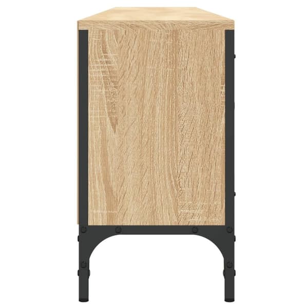 vidaXL TV-taso laatikolla Sonoma-tammi 200x25x44 cm tekninen puu - TV-tasot
