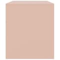 Miniatyrbild 8 av 11: vidaXL TV-skåp rosa 67x39x44 cm stål